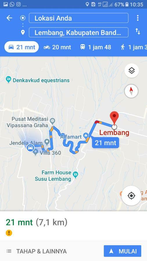 Homestay Triniti Lembang Zewnętrze zdjęcie